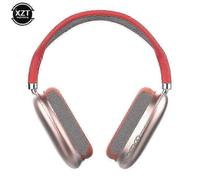 (Pink) 2025 Air Max Headset Noise Reduction Bluetooth Earphone Wireless Headphones Playtime with Mic Stereo Sound for IOS Android Phones