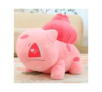 (pink, 30cm) 60cm Big Size Pokemon Bulbasaur Cartoon Anime Plush Stuffed Doll Garlic Frog Room Decorated with Cartoon Peluche Pillow Gift
