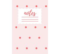 Pink Aesthtic Polk-A-Dot Notebook