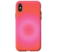 Pink and Orange Aura-Emotional Warmth and Creative Vitality Carcasa para iPhone X/XS