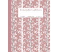 Pink Bamboo Forest Composition Notebook: College Ruled, Pink Bamboo Grove Aesthetic, Cute Writing Journal for Students, Teachers, and Professionals