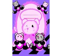 Pink Bear Notebook: Wide Ruled Notebook | 6” x 9” | Cute Teddy Bears | Kids Teens Adult Girls Boys