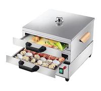 Pink Beryl Calderas de vapor, 2 pilas de carga para acero inoxidable, 3 cuencos, monasterios de cocina, cajones de 3.000