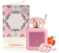 Pink Blush Perfume, Sweet Strawberry Perfume, Marshmallow Blush Perfume, Eau de Parfum, Fragrance de larga duración, tono cálido y suave (1 unidad)