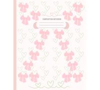 Pink Bow Composition Notebook:: Cute Aesthetic College Ruled Journal for Girls, Teens & Women | Pretty Pastel Bow Design | Trendy School Supplies, Study Notebook & Daily Writing Journal