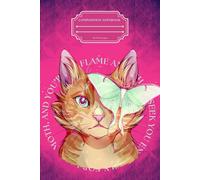 Pink Butterfly & Cat Notebook: Anime Style Cat Composition Notebook | Aesthetic Butterfly Moth Quote - Lined Journal for Women and Girls