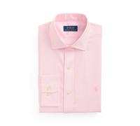 Pink Camisa de popelina con rayas Custom Fit 16,5
