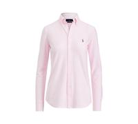 Pink Camisa Oxford de punto con rayas S