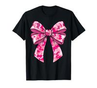 Pink Camo Football Game Day Team Spirit Camiseta
