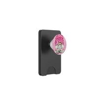Pink Cancer Support with GNOME For Breast Cancer Awareness PopSockets PopWallet para MagSafe