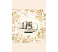 Pink Cardston Alberta LDS Temple Notebook: Southern Alberta LDS Temple, 50 lined pages and 50 blank pages