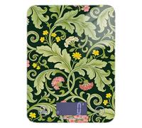 Pink Carnation Green Leaves William Morris - Báscula portátil de preparación de alimentos de 11 libras/0 18 onzas, 5 kg/5 g (Escenario), báscula digital pequeña con 4 unidades para espresso, espresso