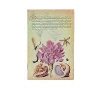 Pink Carnation (Mira Botanica) Mini Lined Softcover Flexi Journal (Elastic Band Closure)