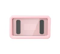 (Pink) Cellphone Stand Shower Phone Holder Screen Touch Case Retractable Wall Mount Stand Bath Phone Holder for 15 14 13 12 White