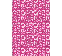 Pink Cheetah Print Lined Journal | 6x9 Notebook for Writing, Journaling, and Notes - 120 Pages