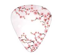 Pink Cherry Blossoms StOlmx - Juego de púas de guitarra (3 grosores disponibles)