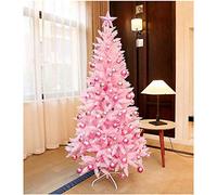 Pink Christmas Tree,Deluxe Artificial Christmas Pine Tree Hinged Tree,Easy To Assemble Indoor & Outdoor Holiday Decoration Fashionable