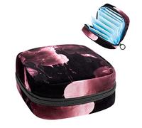 Pink Clouds - Bolsa de almacenamiento para servilletas sanitarias, Varios colores, 4.7x6.6x6.6 in/12x17x17 cm