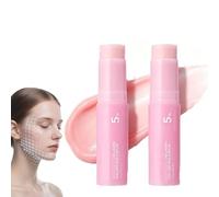 Pink Collagen Volume Multi Balm Stick,Face Hidrating Stick for Face,Lips,Eyes & Neck,Nourishes Skin (2 unidades)