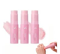 Pink Collagen Volume Multi Balm Stick,Face Hidrating Stick for Face,Lips,Eyes & Neck,Nourishes Skin (3 unidades)