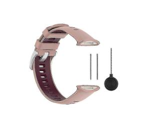 (Pink) Compatible Polar Vantage V2 Wristband Breathable Strap Sweat Proof Anti-scratch Bands(bejoey)(Gift Of K)-Army Green