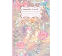 Pink Composition Notebook: Cute Pink Coquette Bows and Vintage Ocean Creatures 100 Pages Cute Travel Notebook, Writing Notepads Memo Diary Notes Study School Work for Kids School Classroom Office