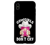 Pink Cowgirls Dont Cry Graphic For Women Funny Western GNOME Carcasa para iPhone XS MAX