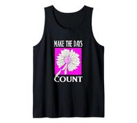 Pink Don't Count The Days Pink Graphic Camiseta sin Mangas