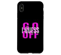 Pink Don't Let Me Stop You... Gráfico Rosa Carcasa para iPhone XS MAX