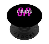 Pink Don't Let Me Stop You... Gráfico Rosa PopSockets PopGrip Adhesivo