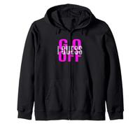 Pink Don't Let Me Stop You... Gráfico Rosa Sudadera con Capucha