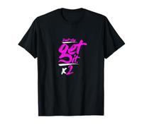 Pink Don't Stop Get It-x2 Pink Graphic Camiseta