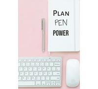 Pink Dot Grid Journal Notebook, A5, 5.83" x 8.27", 100 Pages: Planning, Writing and Ideas on the Go