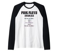 Pink Floyd Animales Cerdos En El ala Perros Ovejas Camiseta Manga Raglan