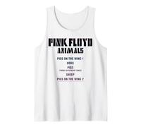 Pink Floyd Animales Cerdos En El ala Perros Ovejas Camiseta sin Mangas