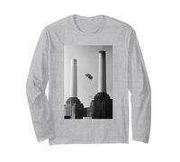 Pink Floyd Animals Pig Over Battersea Central eléctrica Manga Larga