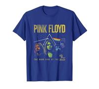 Pink Floyd Band Prism Camiseta, Hombre, Azul Real, M