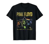 Pink Floyd Band Prism Camiseta, Hombre, Negro, L