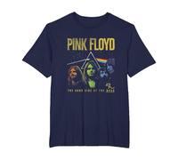 Pink Floyd Band Prism Camiseta, Hombre Tallas Grandes, Azul Marino, 5X Alto