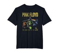 Pink Floyd Band Prism Camiseta, Hombre Tallas Grandes, Negro, 4X Alto
