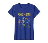 Pink Floyd Band Prism Camiseta, Mujer, Azul Real, XL