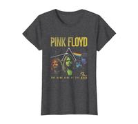 Pink Floyd Band Prism Camiseta, Mujer, Jaspeado Oscuro, XXL