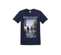 Pink Floyd Camiseta 'Burning man' marino M EUR