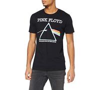 Pink Floyd Camiseta Dark Side Cover para Hombre, Negro (Black Blk), S