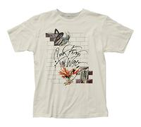 Pink Floyd - Camiseta para hombre con texto "The Wall Wife & Teacher" - Blanco - Medium