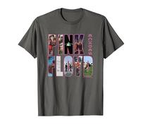 Pink Floyd Cover Camiseta, Hombre, Asfalto, 3XL