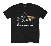 Pink Floyd Dark Side of the Moon Band Prism con licencia Camiseta hombre