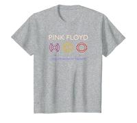Pink Floyd Delicado Sonido de Trueno Camiseta, Niños, Gris Jaspeado, 8 años