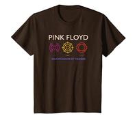 Pink Floyd Delicado Sonido de Trueno Camiseta, Niños, Marrón, 10 años