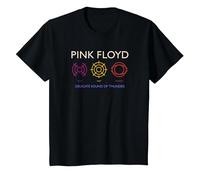 Pink Floyd Delicado Sonido de Trueno Camiseta, Niños, Negro, 10 años
